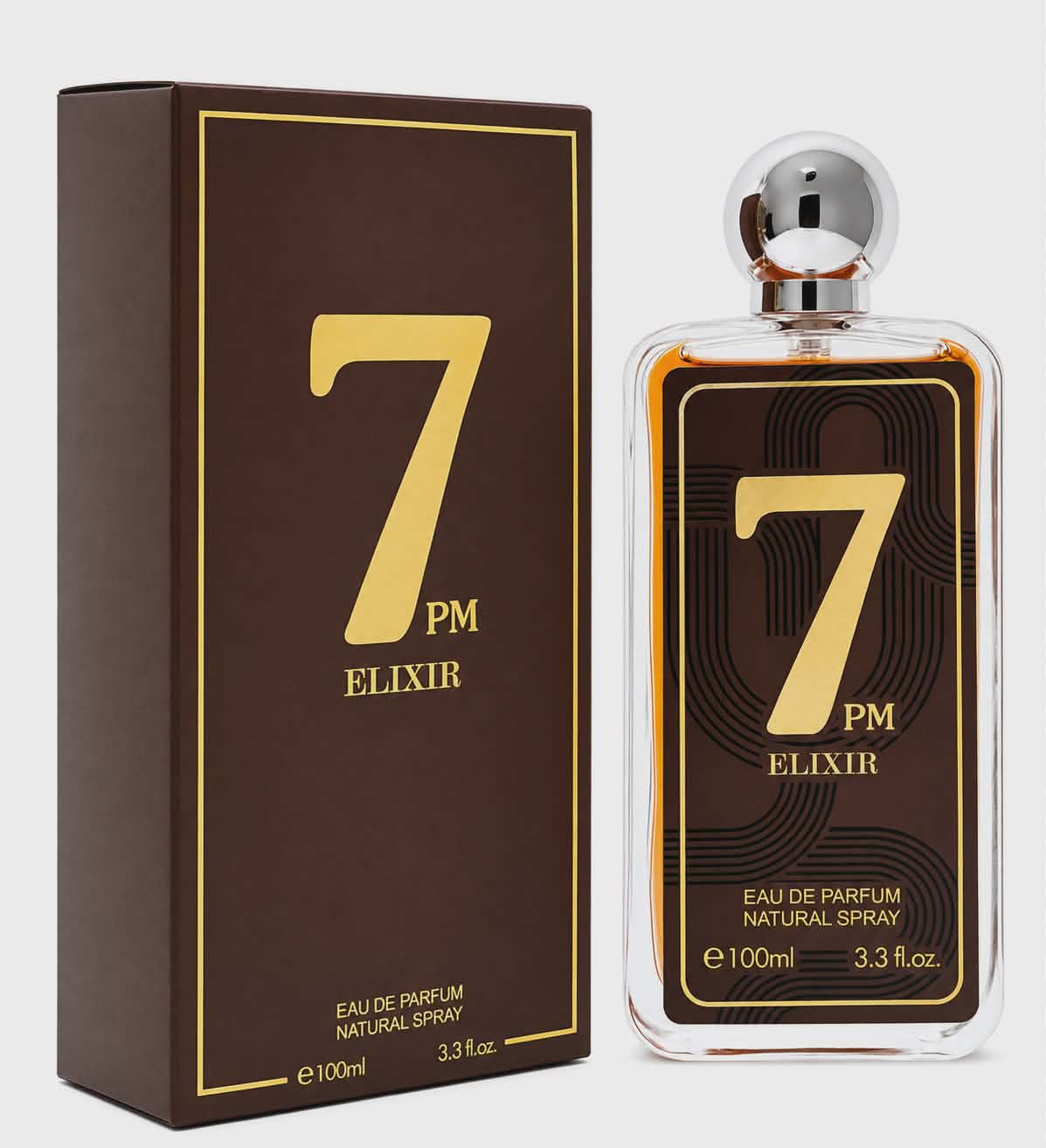 7pm Elixir for Men- 3.4oz/100ml